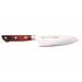 Couteau santoku 17cm japonais Satake Cutlery Brown Pakkawood