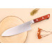 Couteau santoku 17cm japonais Satake Cutlery Brown Pakkawood