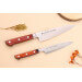 Coffret 2 couteaux japonais Satake Brown Pakkawood chef + office