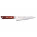 Coffret 3 couteaux japonais Satake Brown Pakkawood chef + santoku + office