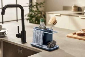 Rangement d'évier Joseph Joseph Caddy en polymère gris