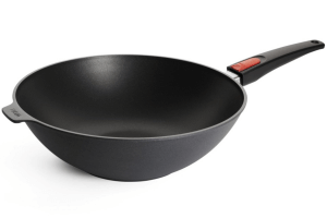 Wok Woll Diamond Lite en fonte d'aluminium manche amovible polymère