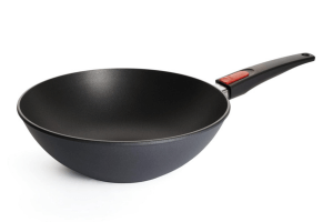 Wok Woll Diamond Lite en fonte d'aluminium manche amovible polymère