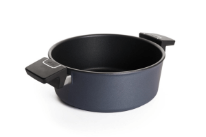 Sauteuse Woll Diamond Lite en fonte d'aluminium avec couvercle en verre