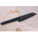 Couteau santoku 17cm japonais Satake Black