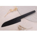 Couteau santoku 17cm japonais Satake Black
