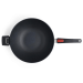 Wok Woll Diamond Lite en fonte d'aluminium manche amovible polymère 34cm + couvercle