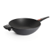 Wok Woll Diamond Lite en fonte d'aluminium manche amovible polymère 34cm + couvercle