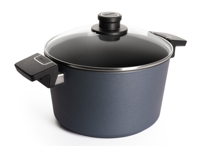 Faitout Woll Diamond Lite en fonte d'aluminium + couvercle en verre