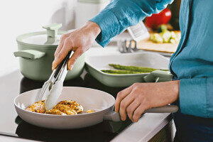 Poêle à frire antiadhérente Berghoff Balance Moonmist 28cm