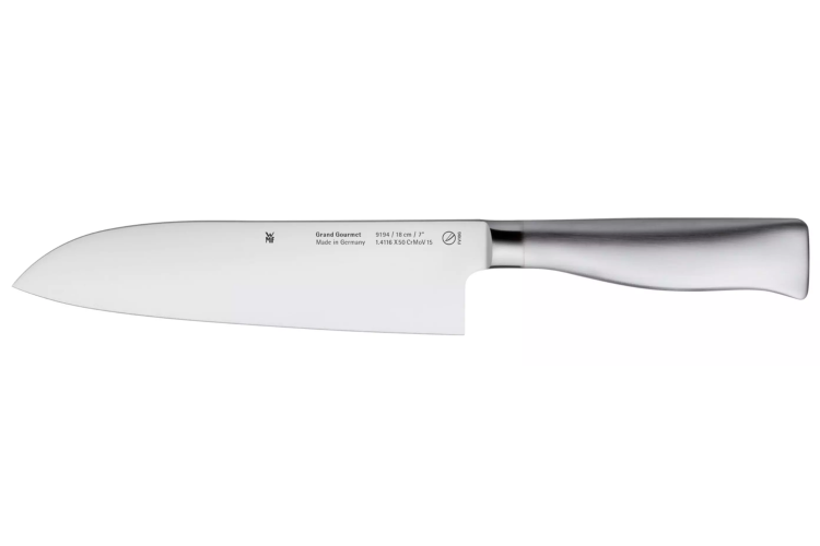 Couteau santoku WMF Grand Gourmet lame acier inoxydable 18cm