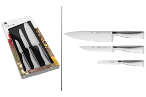 Set de 3 couteaux WMF Grand Gourmet lames acier inoxydable