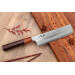 Couteau nakiri 17cm japonais artisanal Yuzo Akira Tsuchime VG10