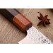 Couteau santoku 17cm japonais artisanal Yuzo Akira Tsuchime VG10