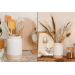 Porte-ustensiles KitchenCraft Idilica en grès crème