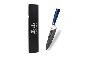 Couteau de chef 20cm Kutoyama Blue Wave