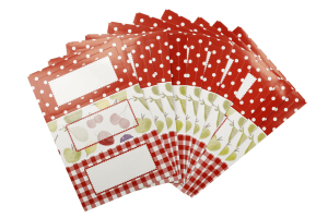 Set de 30 étiquettes de pots à confiture KitchenCraft Home Made Orchard 3 motifs