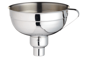 Entonnoir à confiture réglable KitchenCraft Home Made en acier inoxydable 14cm
