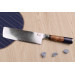 Couteau nakiri 17cm Kutoyama damas manche nid d'abeille