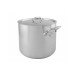Marmite Mauviel M'Urban4 en fonte d'inox compatible induction 24cm avec couvercle en inox