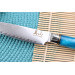 Couteau universel 12cm Kutoyama damas manche résine bleue