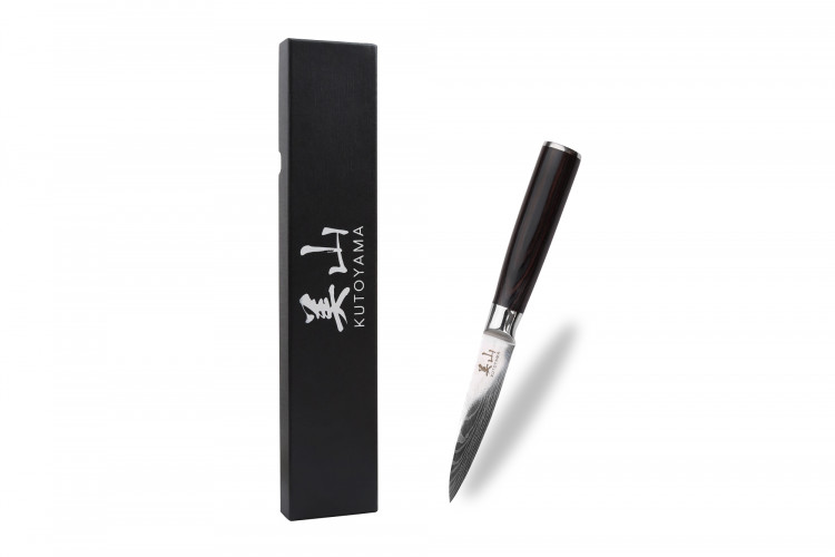 Couteau d'office 8cm Kutoyama Black Pakka