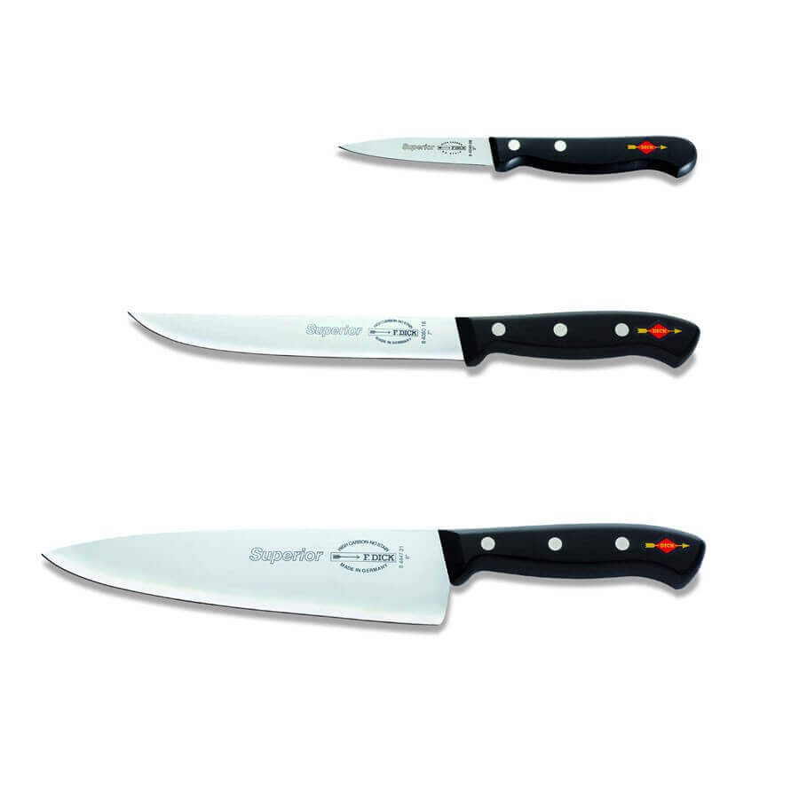 Pochette de 6 couteaux de boucher DICK ERGOGRIP acier NSF
