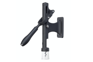 Tire-bouchon mural à levier Barcraft Deluxe en acier inoxydable noir