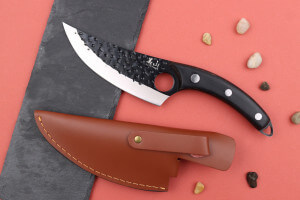 Couteau viking 15cm Kutoyama manche ébène