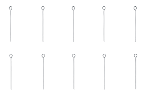 Set de 10 pics pour paupiettes Gefu Volte en acier inoxydable