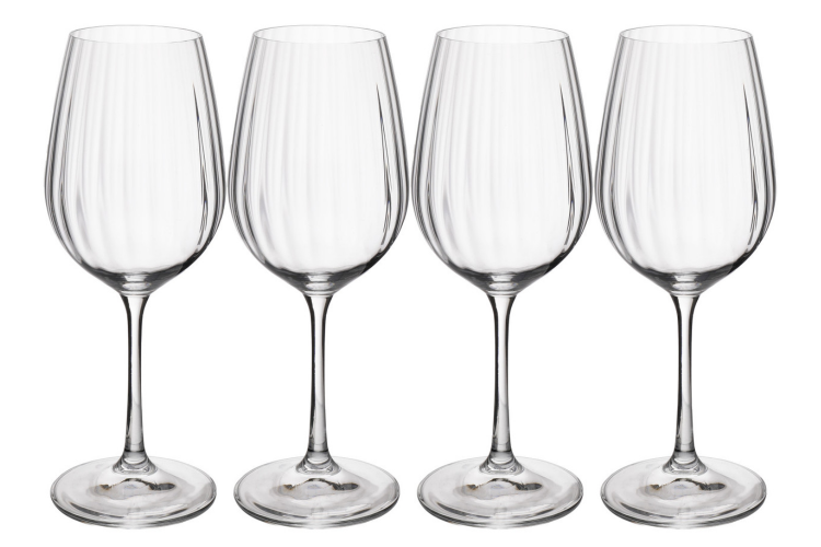 Set de 4 verres à vin blanc Mikasa Treviso en cristal 350ml