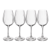 Set de 4 verres à vin blanc Mikasa Treviso en cristal 350ml
