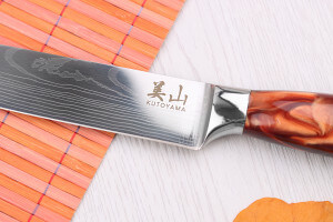 Couteau à découper 20cm Kutoyama Red Flame