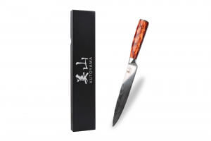 Couteau à découper 20cm Kutoyama Red Flame