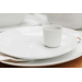 Set de 4 coquetiers Mikasa Chalk en porcelaine blanche