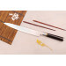 Couteau yanagiba 27cm Sayuto Ebène 7Cr manche en ébène