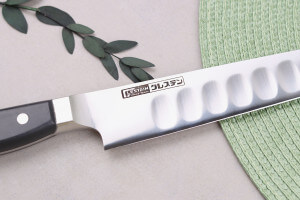 Couteau sujihiki alvéolé japonais Glestain K Series 27cm