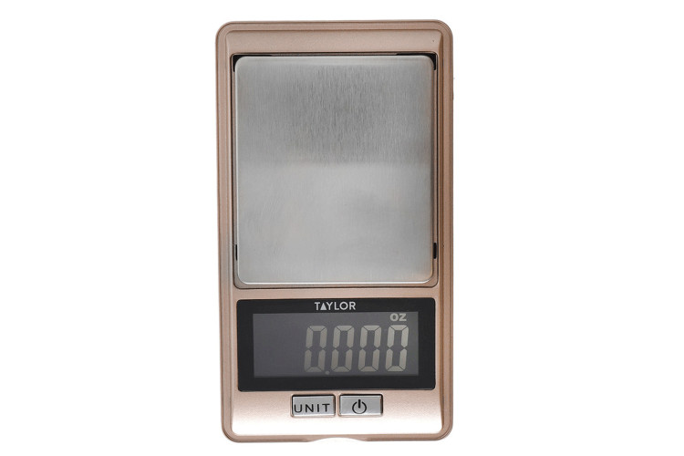 Balance de cuisine de pr&eacute;cision Taylor Pro en acier inoxydable capacit&eacute; 500g