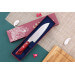Couteau ko santoku japonais artisanal Masutani 13cm martelé