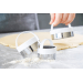 Set de 3 emporte-pièces ronds KitchenCraft en inox avec poignées