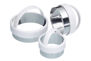 Set de 3 emporte-pièces ronds KitchenCraft en inox avec poignées