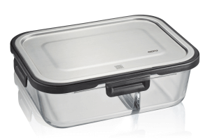 Boîte de conservation rectangulaire au frais Gefu Milo 2 compartiments 1500ml