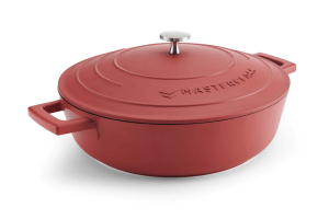 Sauteuse ronde MasterClass compatible induction en fonte d'aluminium 4L