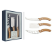 Set de 3 couteaux à fromage Artesà manches en bois