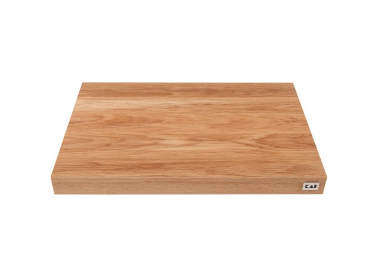 Planche à découper KAI en chêne clair 39x26x4cm  + pieds antidérapants