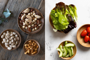 Set de 3 bols de service Artesà en bois d'acacia