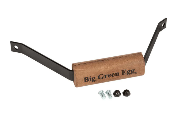 Kit poign&eacute;e en acacia pour barbecue Big Green Egg Large