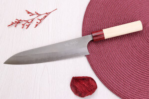 Couteau de chef 21cm japonais artisanal Masakage Yuki Shirogami 2