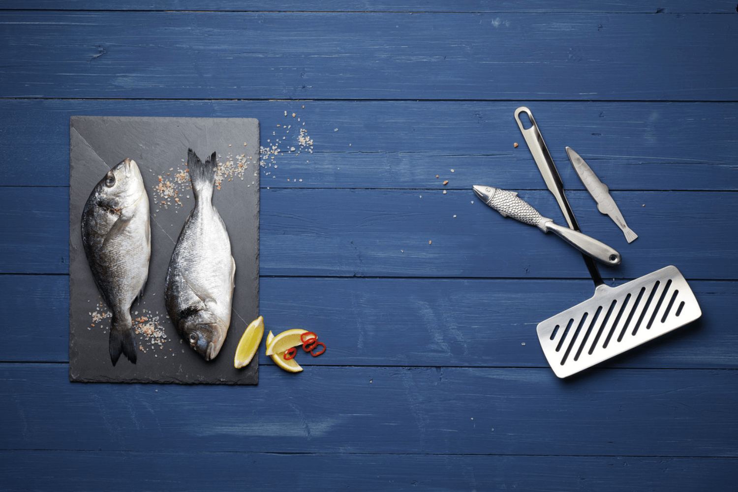 Kitchen Craft - Écailleur à Poisson En Aluminium (22 X 3,5 Cm) - Argenté, Maniable, Pour Tous Types De Poissons