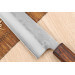 Couteau bunka japonais artisanal Wusaki Yoshi G3 chêne 17cm